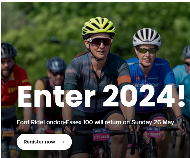 Ride London 100 mile - 2024